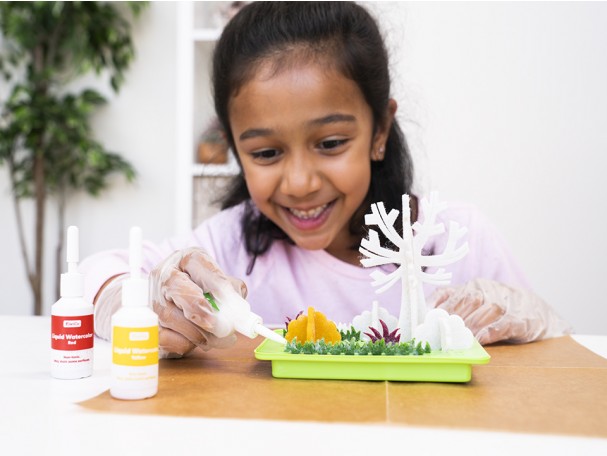 Crystal Chemistry Garden science experiment from KiwiCo